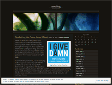 Tablet Screenshot of metasteve.wordpress.com