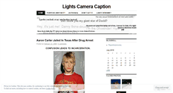 Desktop Screenshot of lightscameracaption.wordpress.com