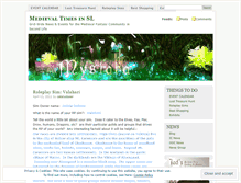 Tablet Screenshot of medievaltimesinsl.wordpress.com