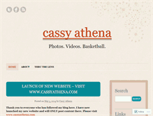 Tablet Screenshot of cassyathena.wordpress.com