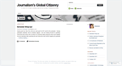 Desktop Screenshot of globalcitizenjournalist.wordpress.com