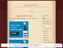 Tablet Screenshot of missionpua.wordpress.com