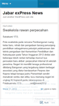 Mobile Screenshot of jabarexpress.wordpress.com