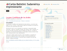 Tablet Screenshot of carlosbatistini.wordpress.com