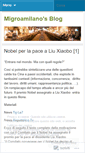 Mobile Screenshot of migroamilano.wordpress.com