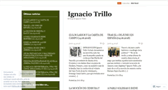 Desktop Screenshot of ignaciotrillo.wordpress.com