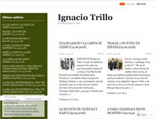 Tablet Screenshot of ignaciotrillo.wordpress.com