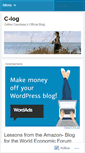 Mobile Screenshot of celinecousteau.wordpress.com