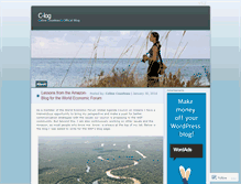 Tablet Screenshot of celinecousteau.wordpress.com