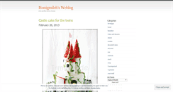 Desktop Screenshot of honigmilch.wordpress.com