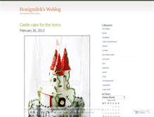 Tablet Screenshot of honigmilch.wordpress.com