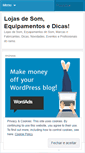 Mobile Screenshot of equipamentosdesom.wordpress.com