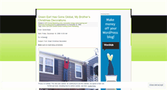 Desktop Screenshot of greenearldotcom.wordpress.com