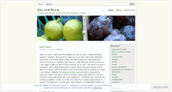 Desktop Screenshot of figandplum.wordpress.com