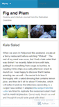 Mobile Screenshot of figandplum.wordpress.com