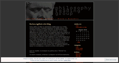 Desktop Screenshot of philosophygroup.wordpress.com