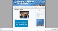 Desktop Screenshot of ppciutatvella.wordpress.com