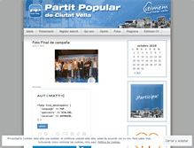Tablet Screenshot of ppciutatvella.wordpress.com