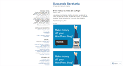 Desktop Screenshot of buscandobarataria.wordpress.com
