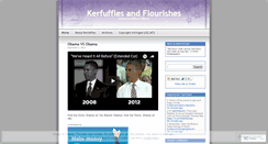 Desktop Screenshot of kerfuffle.wordpress.com