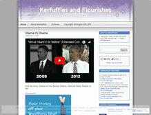 Tablet Screenshot of kerfuffle.wordpress.com