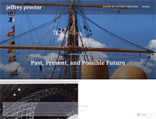 Tablet Screenshot of jeffreyproctor.wordpress.com