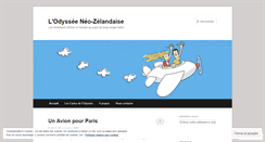 Desktop Screenshot of odysseeneozelandaise.wordpress.com