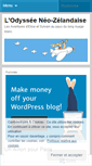 Mobile Screenshot of odysseeneozelandaise.wordpress.com