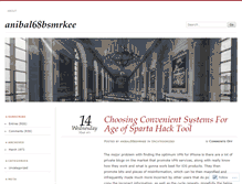 Tablet Screenshot of anibal68bsmrkee.wordpress.com