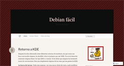 Desktop Screenshot of debianfacil.wordpress.com