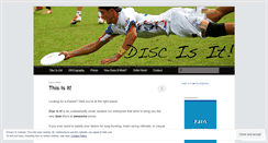 Desktop Screenshot of discisit.wordpress.com