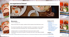 Desktop Screenshot of experienciadukan.wordpress.com