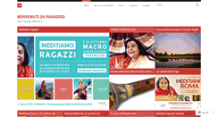 Desktop Screenshot of benvenutiinparadiso.wordpress.com