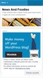 Mobile Screenshot of newsandfoodies.wordpress.com