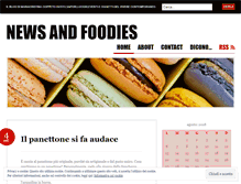 Tablet Screenshot of newsandfoodies.wordpress.com