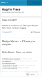 Mobile Screenshot of hughplace.wordpress.com