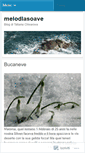 Mobile Screenshot of melodiasoave.wordpress.com