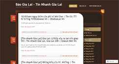 Desktop Screenshot of baogialai.wordpress.com