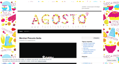 Desktop Screenshot of agostonaweb.wordpress.com