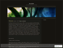 Tablet Screenshot of lostwist.wordpress.com