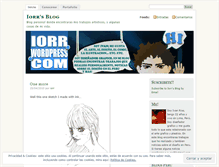 Tablet Screenshot of iorr.wordpress.com