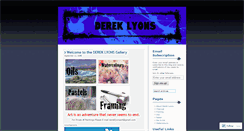 Desktop Screenshot of dereklyonsart.wordpress.com