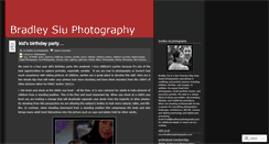 Desktop Screenshot of bradleysiu.wordpress.com