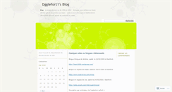 Desktop Screenshot of dgglefort1.wordpress.com