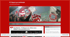 Desktop Screenshot of blog4bayern.wordpress.com