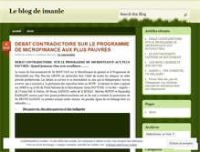 Tablet Screenshot of imanle.wordpress.com
