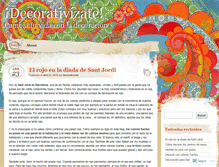 Tablet Screenshot of decorrativizate.wordpress.com