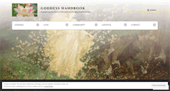 Desktop Screenshot of goddesswisdom.wordpress.com