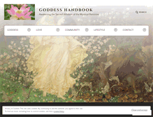 Tablet Screenshot of goddesswisdom.wordpress.com