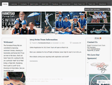 Tablet Screenshot of farmsteadswimteam.wordpress.com